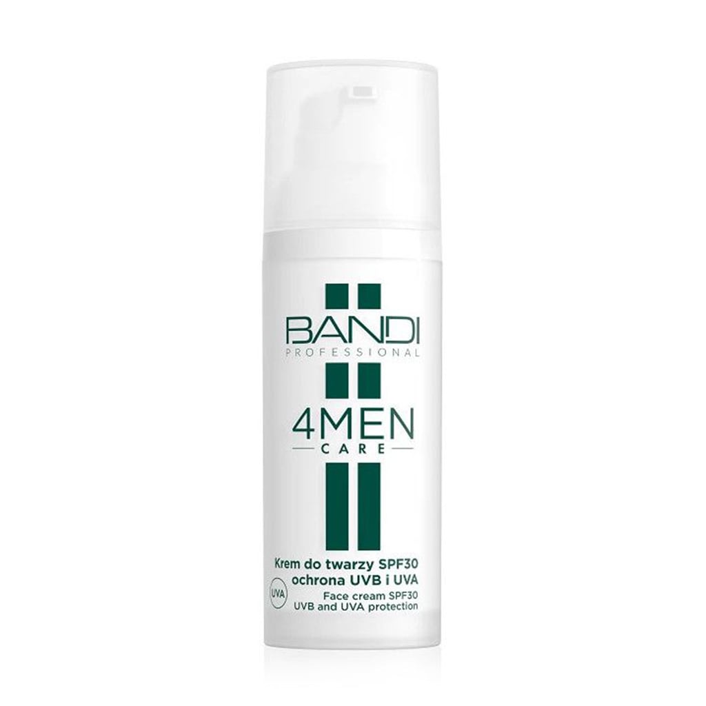 Чоловічий крем для обличчя Bandi Professional 4MEN Care Face Cream SPF 30 UVB And UVA Protection, 50 мл