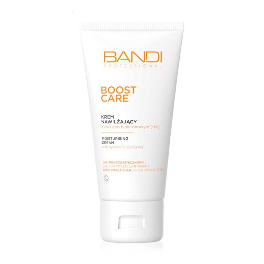 Зволожувальний крем для обличчя Bandi Professional Boost Care Moisturizing Cream With Hyaluronic Acid з гіалуроновою кислотою, 50 мл